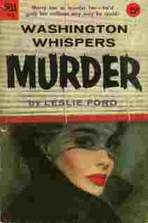 Image for Washington Whispers Murder