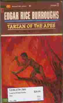 Image for Tarzan of the Apes
