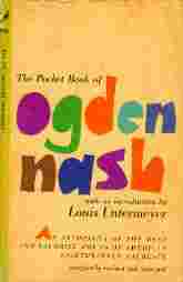 Image for The Pocket Book of Ogden Nash -- An anthology of the best and favorite poems of America's lighthearted laureate