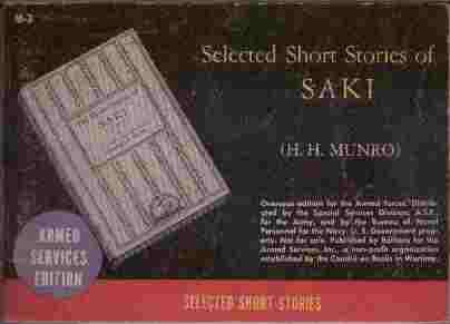 Image for Selected Short Stories of Saki