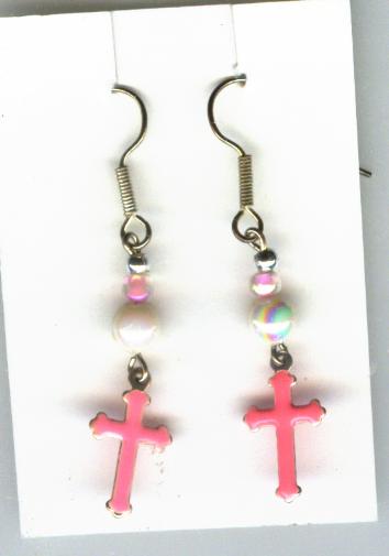 Image for Handmade Earrings  - Crosses