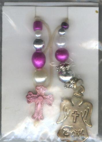 Image for Bookmark  - Angel with &#34;Faith&#34;