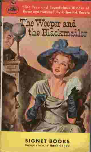 Image for The Weeper and the Blackmailer  - The true and scandalous history of Howe and Hummel