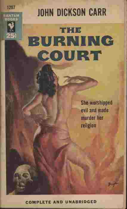 Image for The Burning Court -- She worshipped evil and made murder her religion